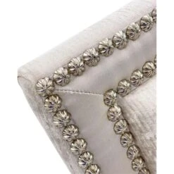 Palm Springs Armchair- 2164 - Grey,Off White,Silver -France and So Furniture AMF 1657V226 2164 AS 4