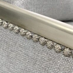 Sapphire Chair - 4065 - Brass,Brown,Grey,Silver -France and So Furniture AMF 1660V226 4065 AS 11