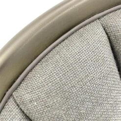 Sapphire Chair - 4065 - Brass,Brown,Grey,Silver -France and So Furniture AMF 1660V226 4065 AS 12