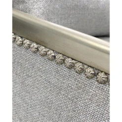 Sapphire Chair - 4065 - Brass,Brown,Grey,Silver -France and So Furniture AMF 1660V226 4065 AS 4