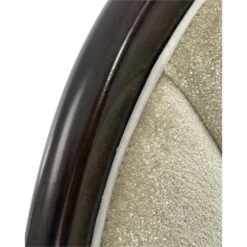 Sapphire Chair- 5017 - Brass,Brown,Grey,Silver -France and So Furniture AMF 1660V242 5017 AS 5