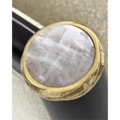 Sapphire Chair- 5017 - Brass,Brown,Grey,Silver -France and So Furniture AMF 1660V242 5017 AS 7