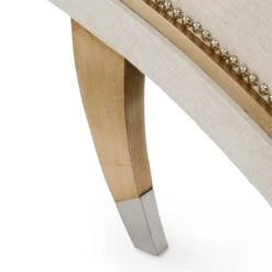 Hudson Chaise - Natural, Silver, White -France and So Furniture AMF 1722V229 1109 AS 12 8094e2fc 496f 4a7b 9f32 43582b73ce49