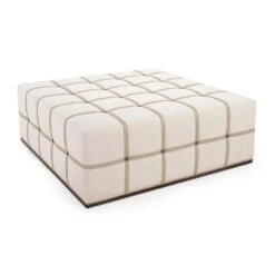 Randolph Trunk Cocktail Ottoman - Brown - Beech Wood