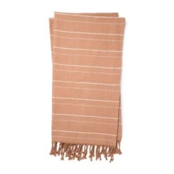 Magnolia Home By Joanna Gaines X Loloi T1038 Blush / Natural 4'-2" X 5' Throw