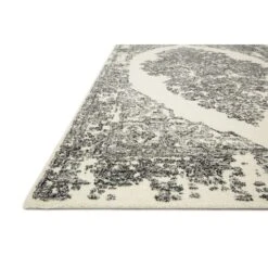 Magnolia Home By Joanna Gaines X Loloi Annie White / Black 2'-6" X 7'-6" Runner Rug -France and So Furniture ANNIANN 02WHBL 18 10f45595 8a5f 438e b951 3bd077f4c423