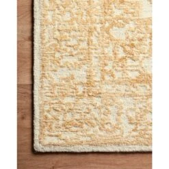 Magnolia Home By Joanna Gaines X Loloi Annie White / Gold 8'-6" X 12' Area Rug -France and So Furniture ANNIANN 03WHGO 25 aab2df36 68c2 4107 8472 8de0eb400c7d