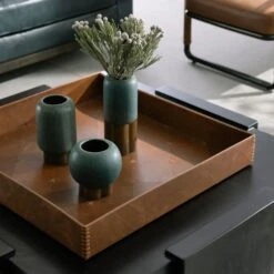 Corwin Tray - Brown -France and So Furniture AYI08.e2 19428c39 32ac 44a5 87b8 80200c934985