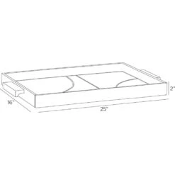 Holden Tray - Brown -France and So Furniture AYI10.l1 8f36dddc ef77 47bc bcf5 4f51878e9a48