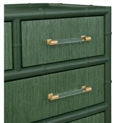 Beckett Green Four Drawer Chest -France and So Furniture BECKETT GR DETAIL 1 28435.1727960128