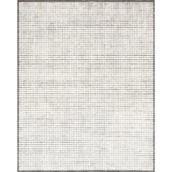 Loloi Beverly Ivory / Black 5'-6" X 8'-6" Area Rug