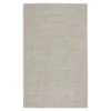 Maxwell Handmade Solid Ivory/ Gray Area Rug (12'X15')