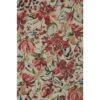 Loloi Belladonna Ivory / Raspberry 2'-0" X 5'-0" Accent Rug