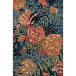 Loloi Belladonna Black / Fiesta 2'-6" X 7'-6" Runner Rug
