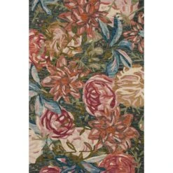 Loloi Belladonna Lagoon / Multi 2'-6" X 7'-6" Runner Rug