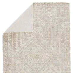 Kavira Handmade Medallion Light Taupe/ Cream Area Rug (9'X12') -France and So Furniture BLY02 2 01119429 014a 45e1 9734 f9b93685291a