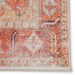 Hudson Medallion Orange/ Ivory Runner Rug (2'6"X8') -France and So Furniture BOH01 3 b694674c 9d24 4cee b0be bf0e3481d9c2