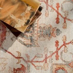 Hudson Medallion Orange/ Ivory Runner Rug (2'6"X8') -France and So Furniture BOH01 7 934388f8 de59 433d 80b3 bcc32f503449