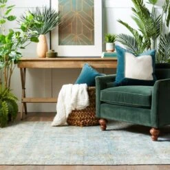 Flare Oriental Teal/ Gold Area Rug (10'X14') -France and So Furniture BOH17 5 9b77ba2a 5a44 4bf9 a326 2902b736cda1