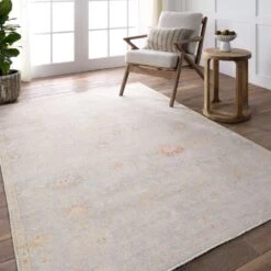 Climax Floral Light Blue/Cream Area Rug (7'10"X9'10") -France and So Furniture BOH28 4 d9256e4f bb08 4345 97c3 afa353f67d2c
