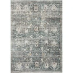 Loloi Bonney Lagoon / Ivory 2'-7" X 8'-0" Runner Rug