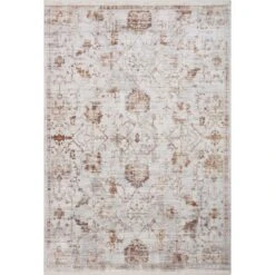 Loloi Bonney Silver / Sunset 2'-7" X 8'-0" Runner Rug