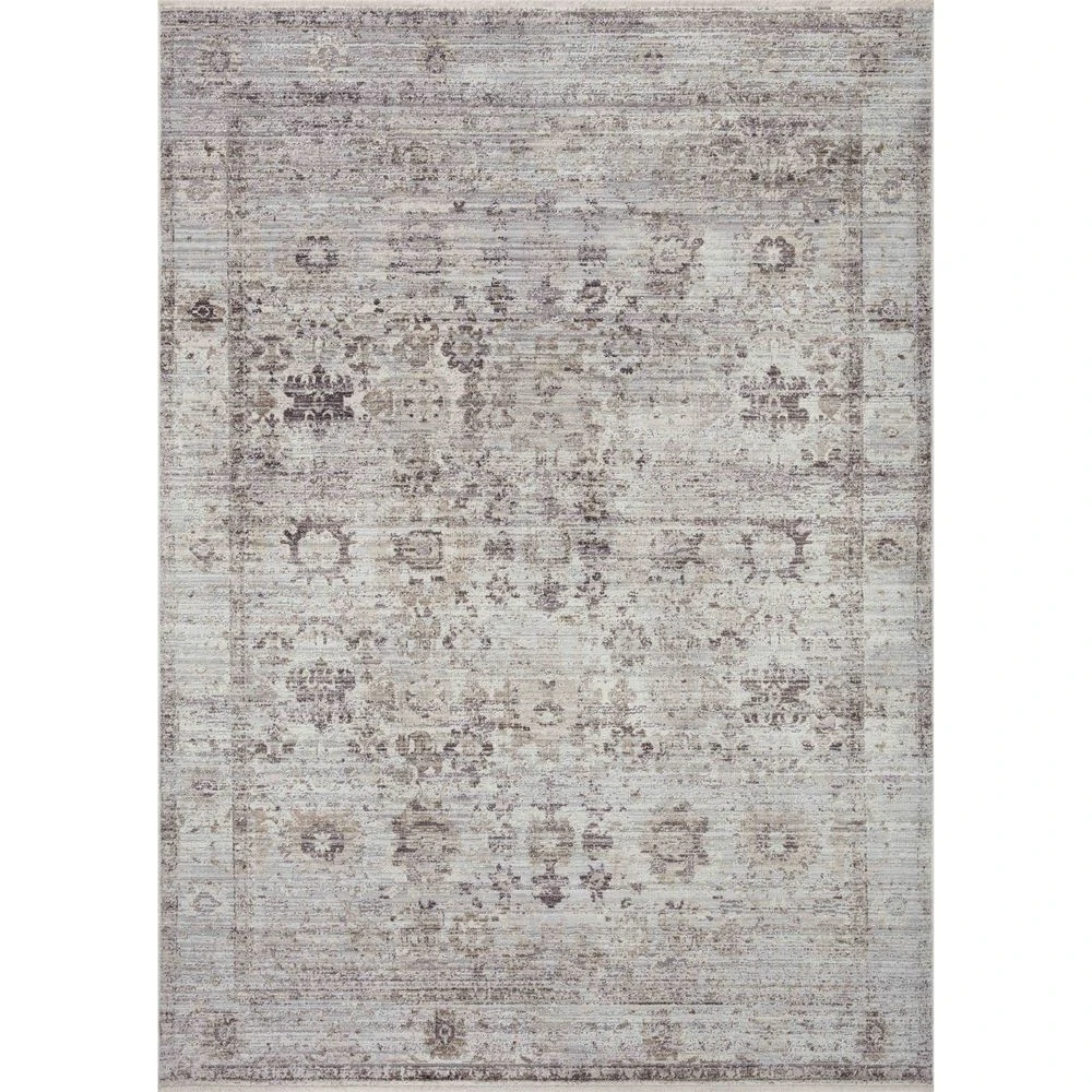Loloi Bonney Stone / Charcoal 7'-10" X 10'-2" Area Rug 1 Loloi Bonney Stone / Charcoal 7'-10" X 10'-2" Area Rug