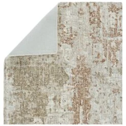 Amadeus Handmade Abstract Taupe/ Bronze Area Rug (8'X10') -France and So Furniture BRP13 2