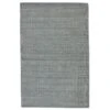 Luminance Handmade Solid Blue/ Gray Area Rug (12'X15')