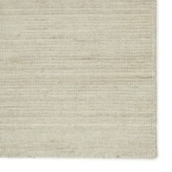 Luminance Handmade Solid Ivory/ Light Gray Area Rug (4'X6') -France and So Furniture BRV03 3 6c39ce5b 00d0 422c 867d 8cfd736d24ed