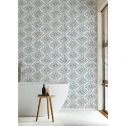 Timbre Damask Wallpaper