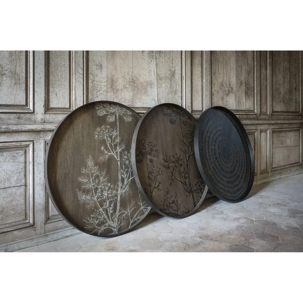 Beads Wooden Tray - Black 4 Beads Wooden Tray - Black - Image 4