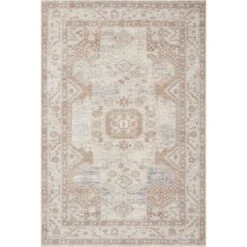 Magnolia Home By Joanna Gaines X Loloi Carlisle Ivory / Taupe 2'-7" X 10'-0" Runner Rug