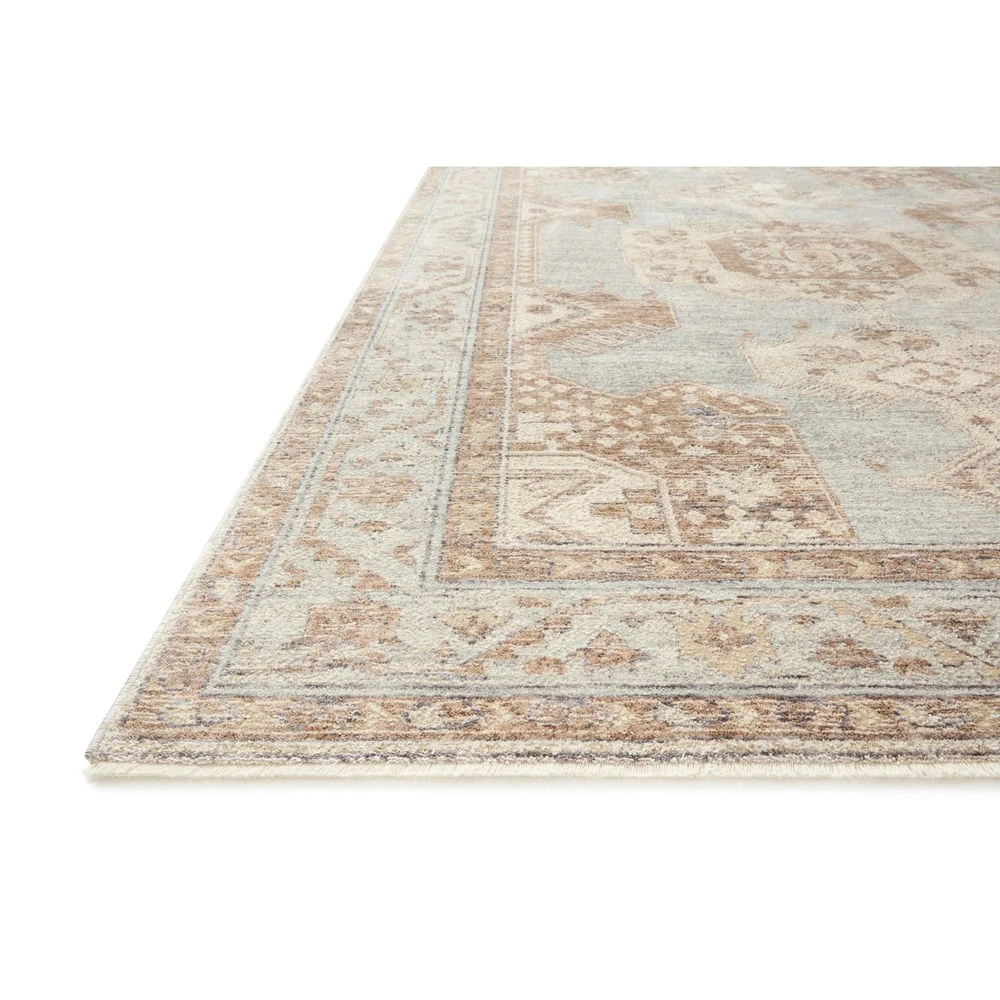 Magnolia Home By Joanna Gaines X Loloi Carlisle Seafoam / Taupe 9'-6" X 13'-1" Area Rug 2 Magnolia Home By Joanna Gaines X Loloi Carlisle Seafoam / Taupe 9'-6" X 13'-1" Area Rug - Image 2