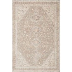Magnolia Home By Joanna Gaines X Loloi Carlisle Taupe / Ivory 2'-7" X 10'-0" Runner Rug