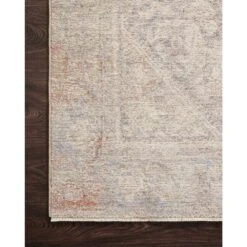 Magnolia Home By Joanna Gaines X Loloi Carlisle Slate / Ivory 9'-6" X 13'-1" Area Rug -France and So Furniture CARSCAR 04SLIV 25 f64474c1 c5d6 4e82 875d 59473e88390c