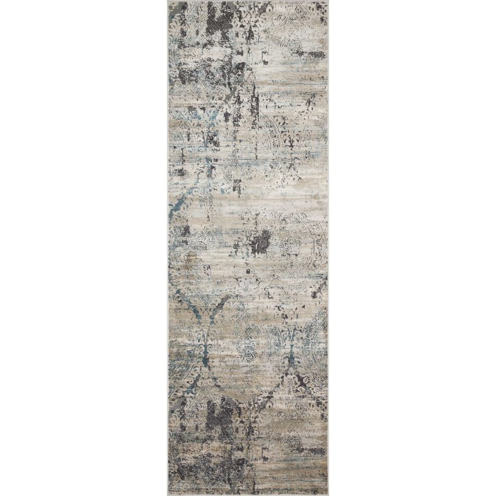 Loloi Cascade Taupe / Blue 12'-0" X 15'-0" Area Rug 3 Loloi Cascade Taupe / Blue 12'-0" X 15'-0" Area Rug - Image 3