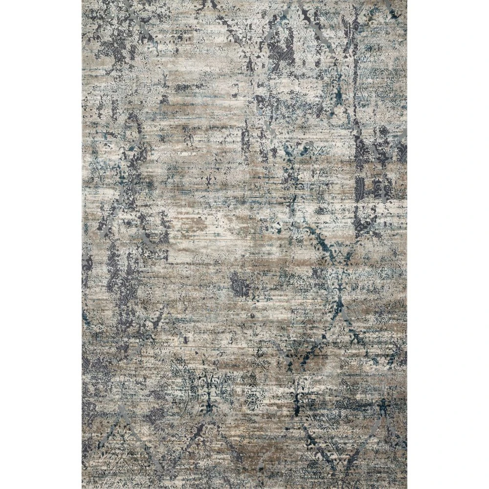 Loloi Cascade Taupe / Blue 12'-0" X 15'-0" Area Rug 1 Loloi Cascade Taupe / Blue 12'-0" X 15'-0" Area Rug