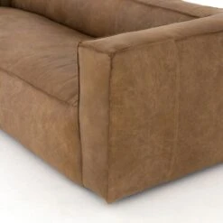 Finsbury Reverse Stitch Sofa - Natural Washed Sand -France and So Furniture CCAR 010W 307 DET 3