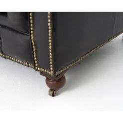 Alden Sofa - Rider Black -France and So Furniture CCAR 36 OSB DET 3