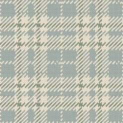 Clark Plaid Wallpaper -France and So Furniture CE ClarkPlaid LakeShoreBlue