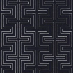 Halsted Wallpaper -France and So Furniture CE Halsted Onyx