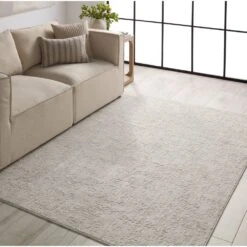 Jura Abstract Silver/ Ivory Area Rug (9'2"X11'9") -France and So Furniture CIQ08 4 41599e50 b958 4ce1 a3f0 aaf4be51f755