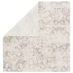 Jett Abstract Gray/ White Area Rug (12'X18') -France and So Furniture CIQ10 2