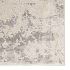 Jett Abstract Gray/ White Area Rug (12'X18') -France and So Furniture CIQ10 3