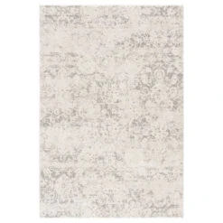 Jett Abstract Gray/ White Area Rug (8'X10')