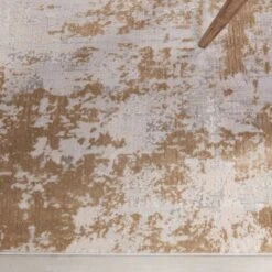 Vale Abstract Gray/ Gold Area Rug (10'2"X14') -France and So Furniture CIQ28 7 14cc0335 34b0 407d be4d a2bca5294e04