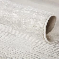 Roxana Abstract Gray/ Ivory Area Rug (6'7"X9'6") -France and So Furniture CIQ32 5 1c62f2a6 e33b 4da4 bef2 818703e4e84d