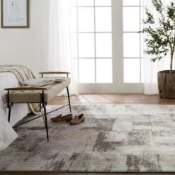 Pipitsa Abstract Cream/ Taupe Area Rug (6'7"X9'6") -France and So Furniture CIQ44 6 6d555478 672d 4e89 8228 a859d4c96052
