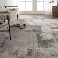 Pipitsa Abstract Cream/ Taupe Area Rug (11'10"X14') -France and So Furniture CIQ44 8 12b7ef27 3d49 4383 a04a c9370c7dcfa2